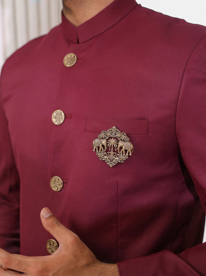 Elephant Royale Brooch