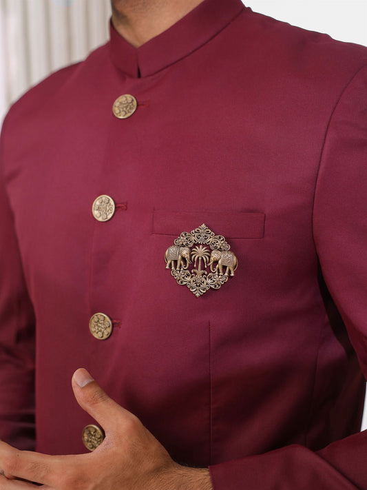 Elephant Royale Brooch