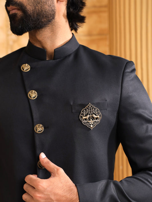 Regal Lions Brooch