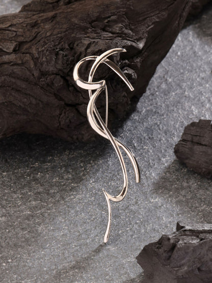 Abstract Drift Brooch