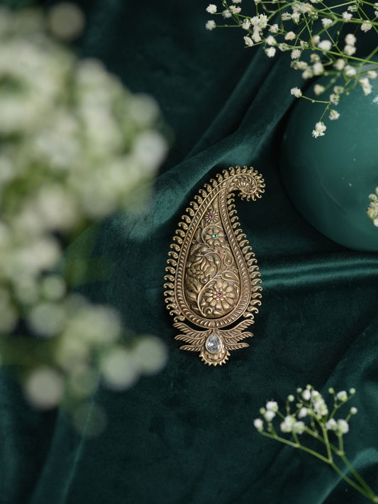 Regal Paisley Brooch