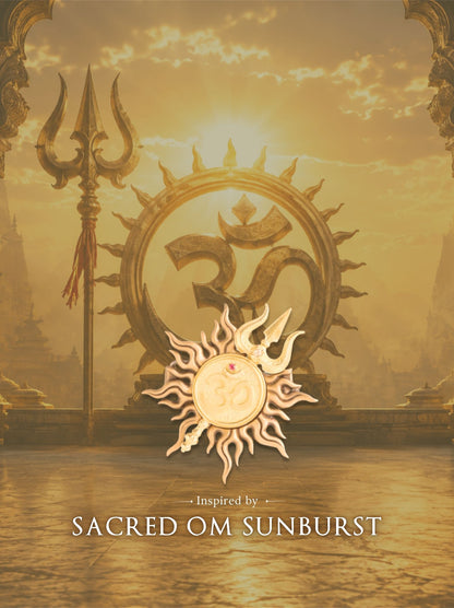 Divine Sunburst Brooch