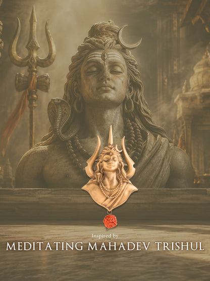 Mahadev Emblem Brooch