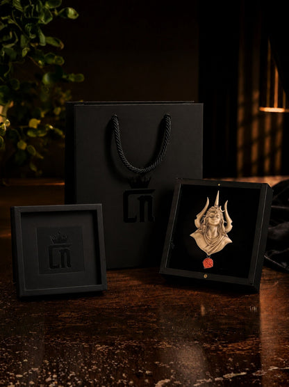 Mahadev Emblem Brooch