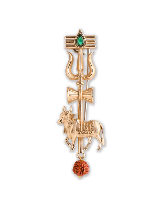 Eternal Shiva Elements Brooch