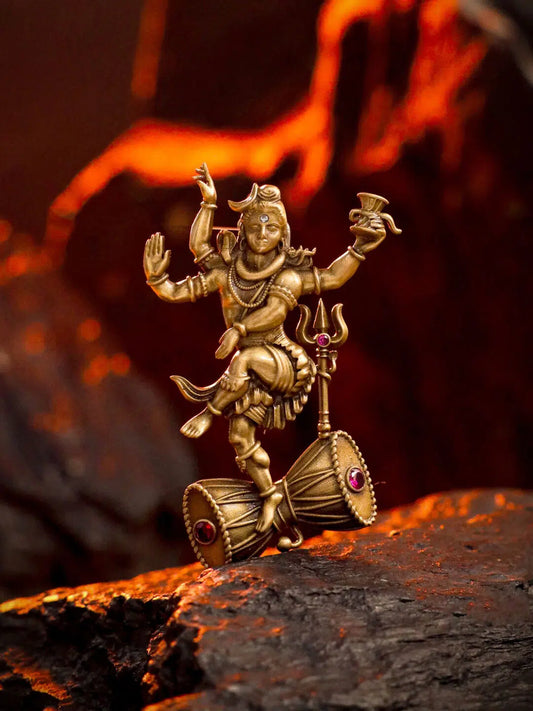 Cosmic Shiva Brooch