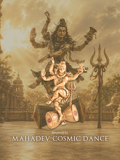 Cosmic Shiva Brooch