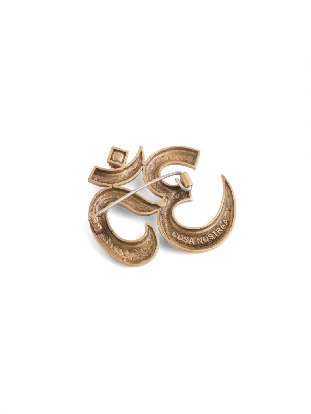 Royal Om Emblem Brooch