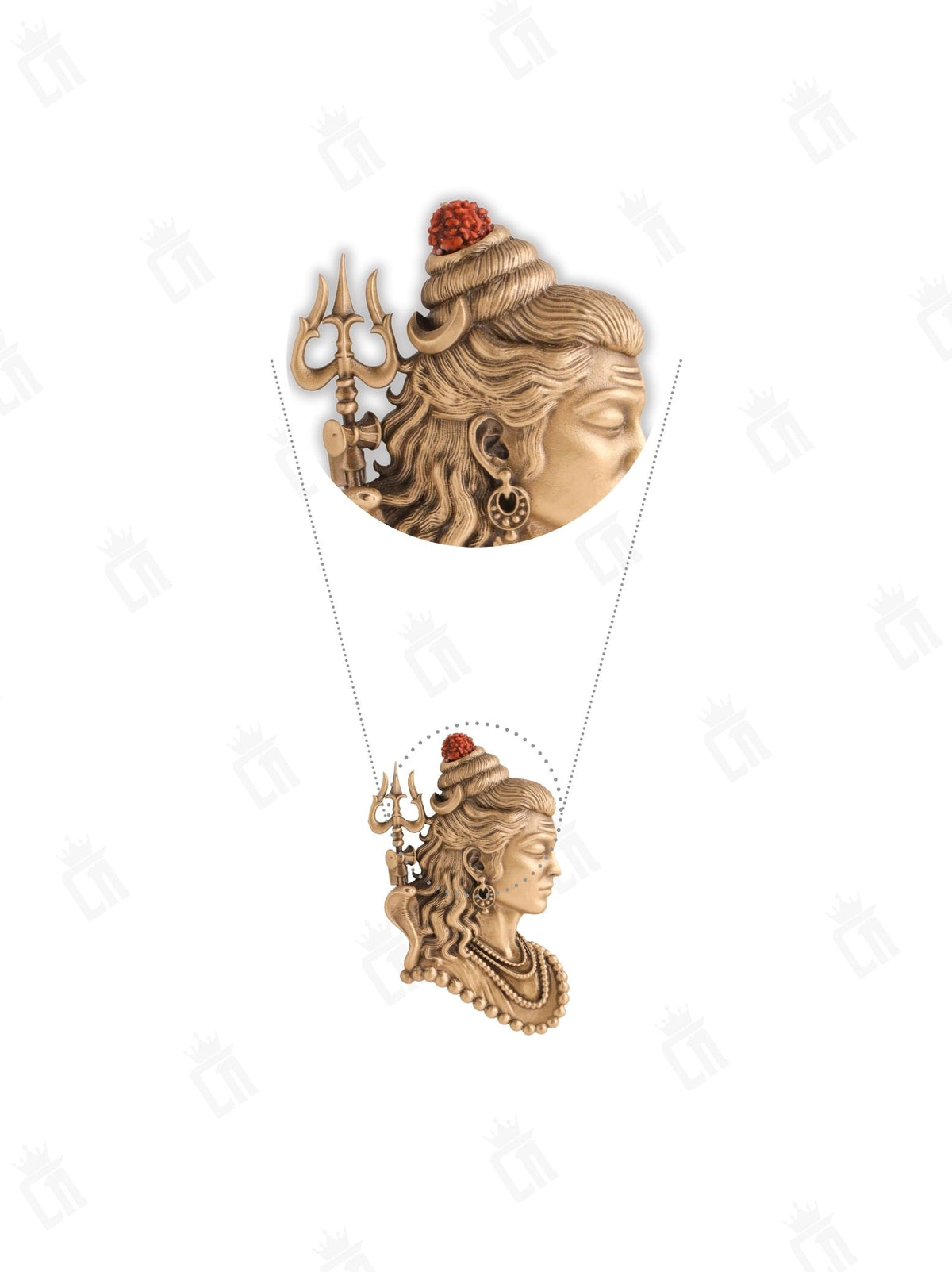 Eternal Shiva Grace Brooch