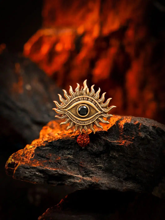 Mahadev Third Eye Brooch
