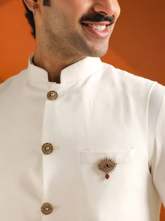 Mahadev Third Eye Brooch