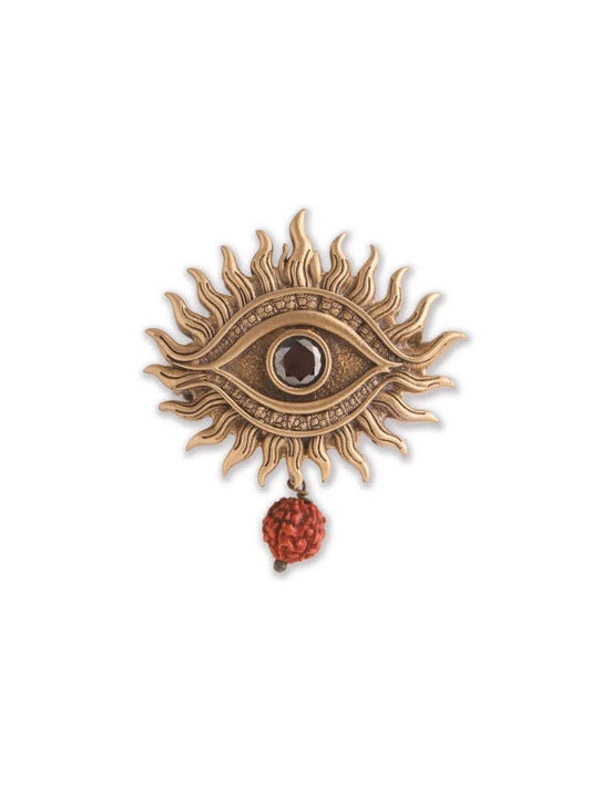 Mahadev Third Eye Brooch