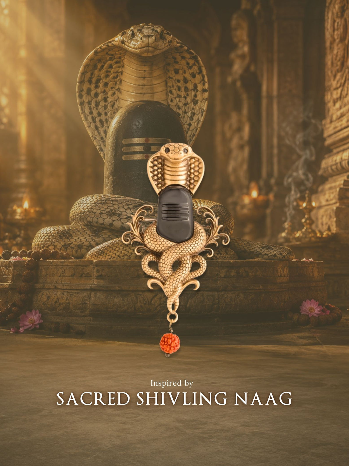 Mahadev Naga Aura Brooch