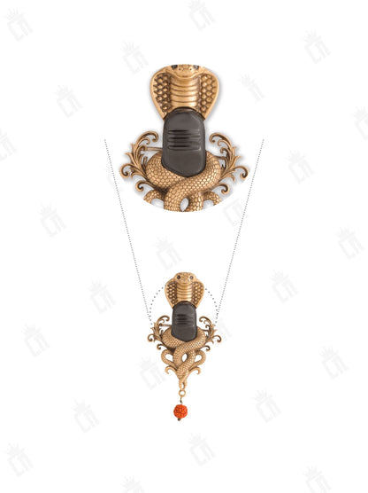Mahadev Naga Aura Brooch
