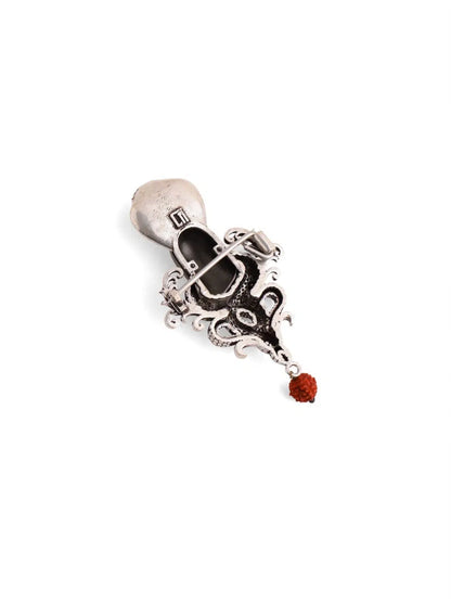 Serpent Shiva Emblem Brooch
