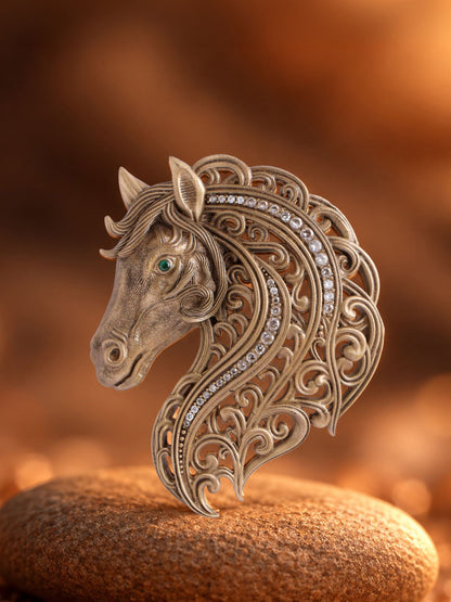 The Royal Equine Brooch