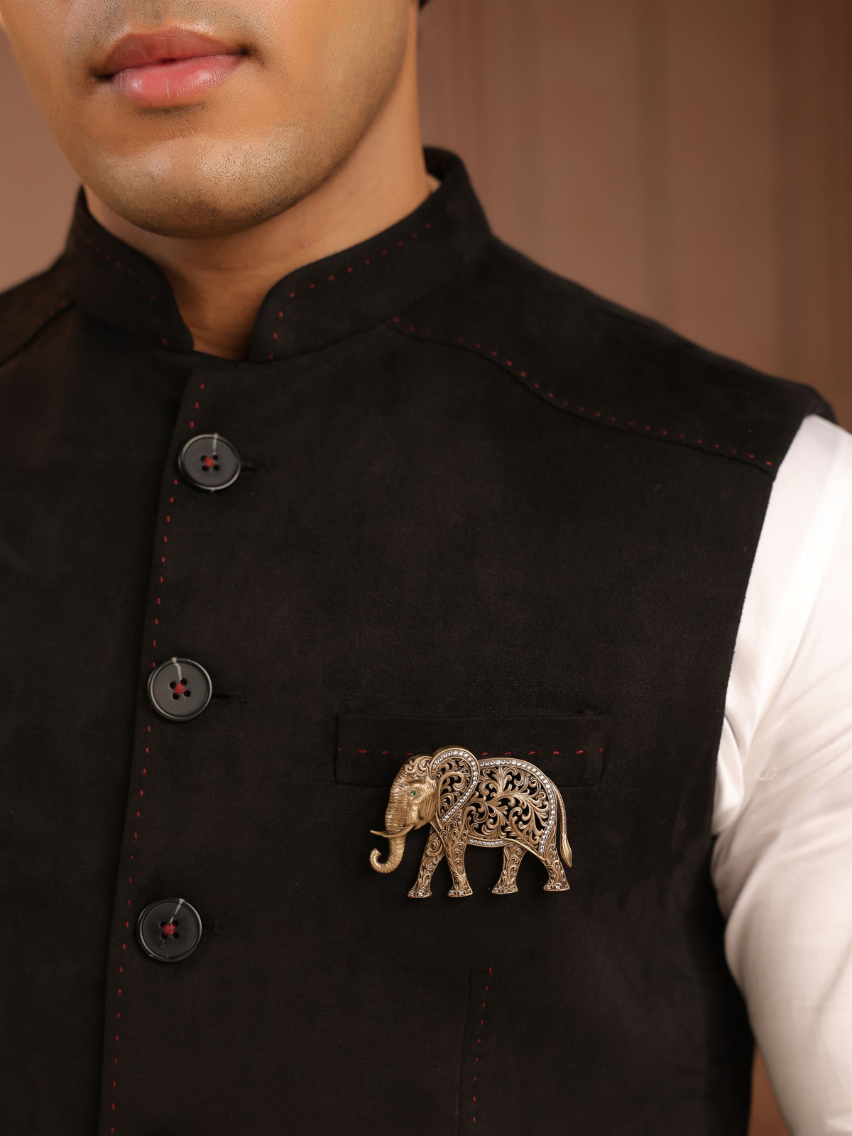 The Maharaja Elephant Brooch