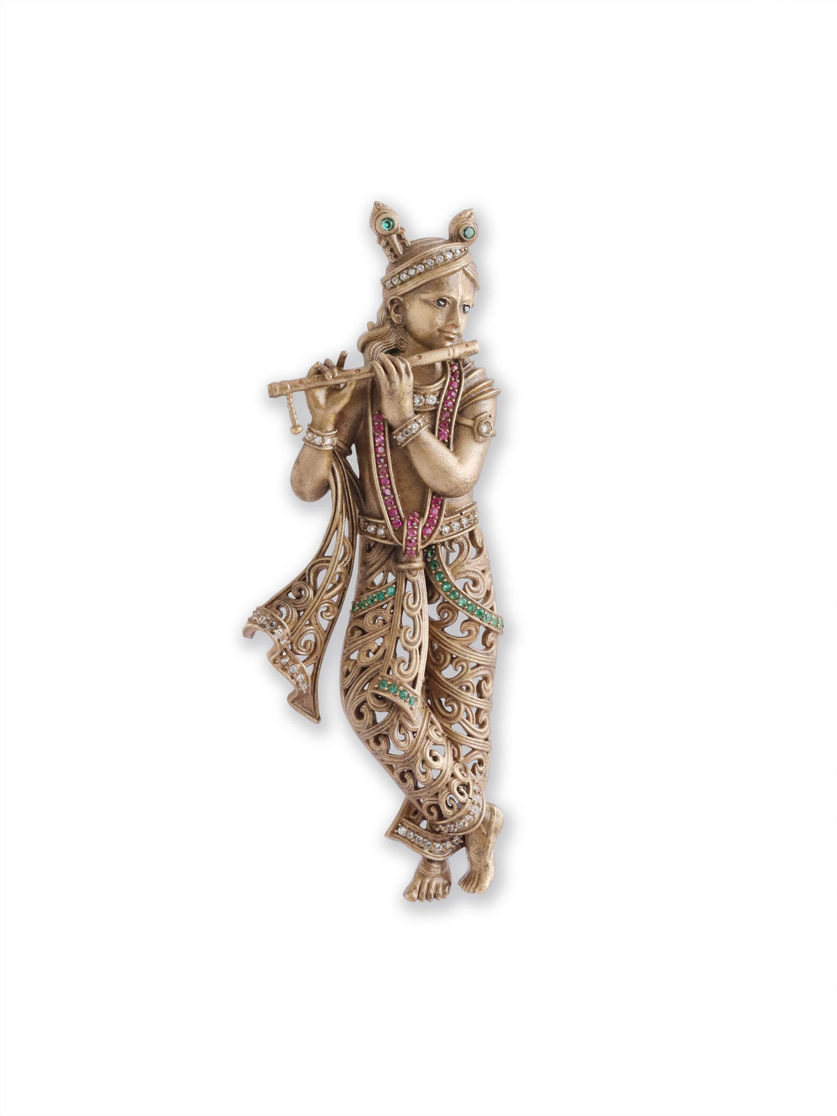 The Krishna Murli Brooch