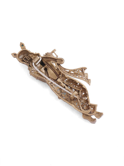 The Krishna Murli Brooch