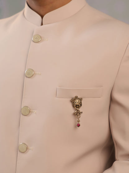 The Regal Lion Knocker Brooch