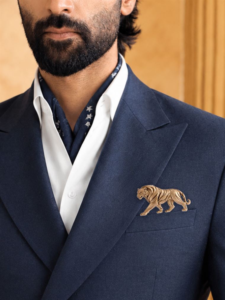 The Majestic Lion Brooch