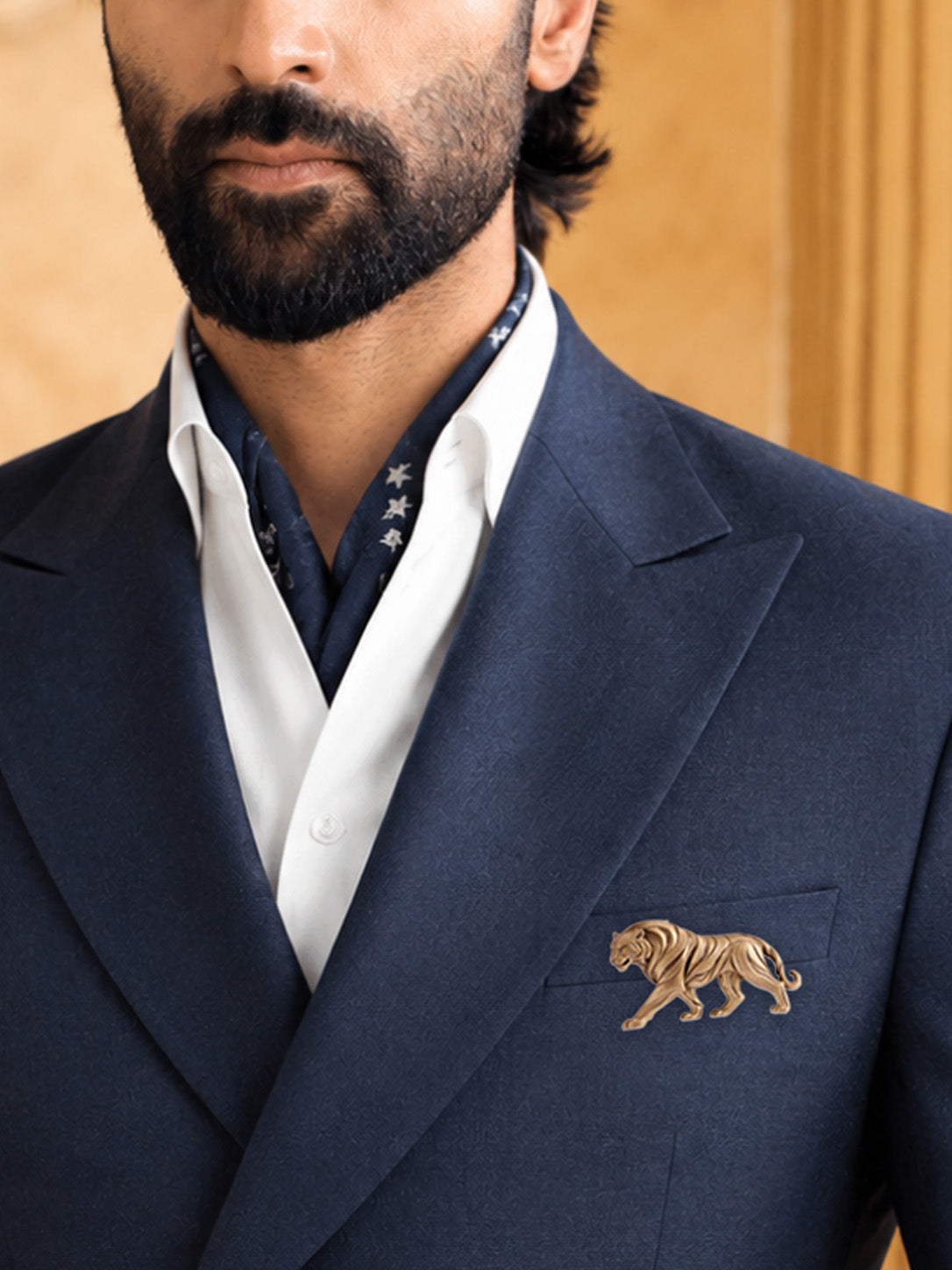 The Majestic Lion Brooch