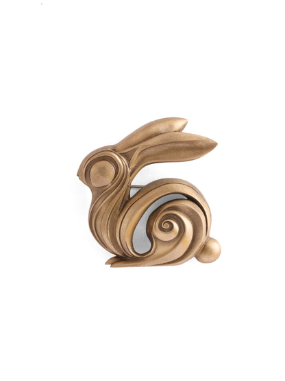 Hopping Bunny Brooch