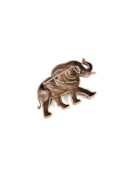 The Royal Tusker Brooch