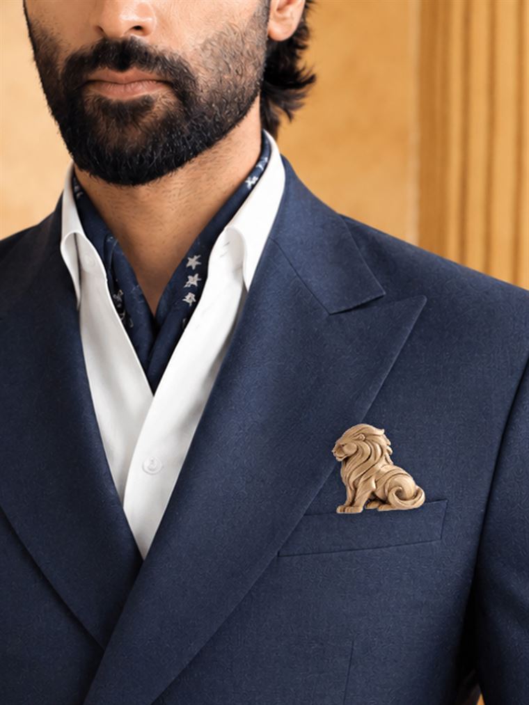 Simha Samrat Brooch