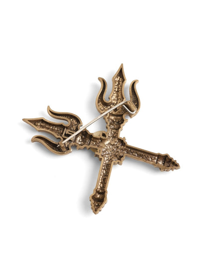 Shakti Trishul Brooch