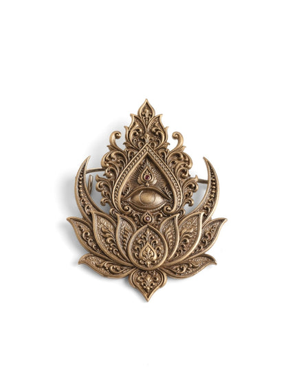 Shakti Kamal Brooch