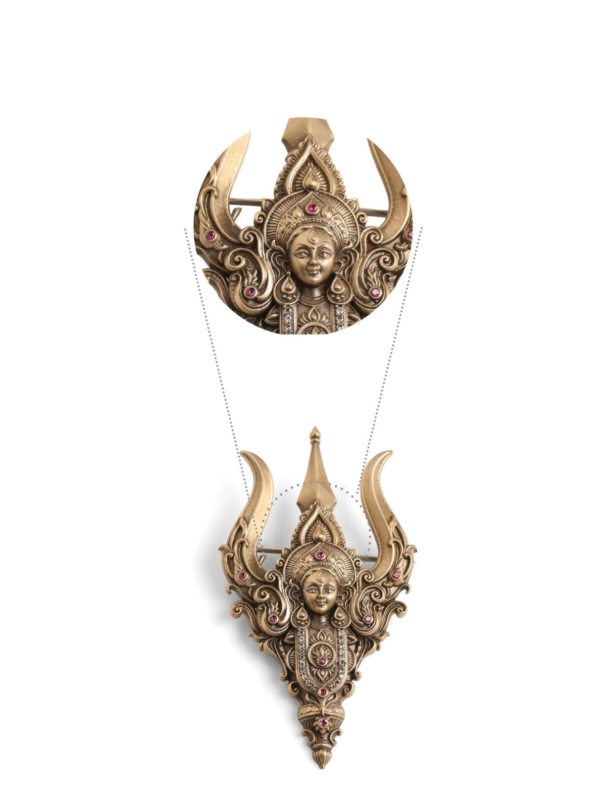 Durga Shakti Brooch