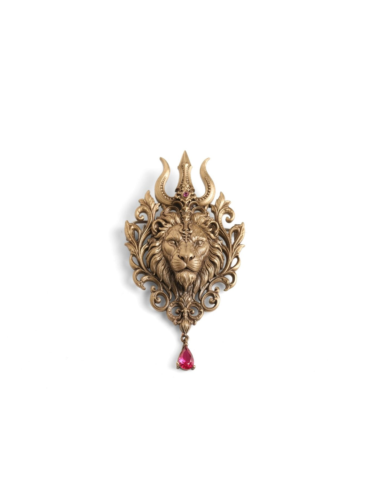 Maheshwari Trishul Brooch