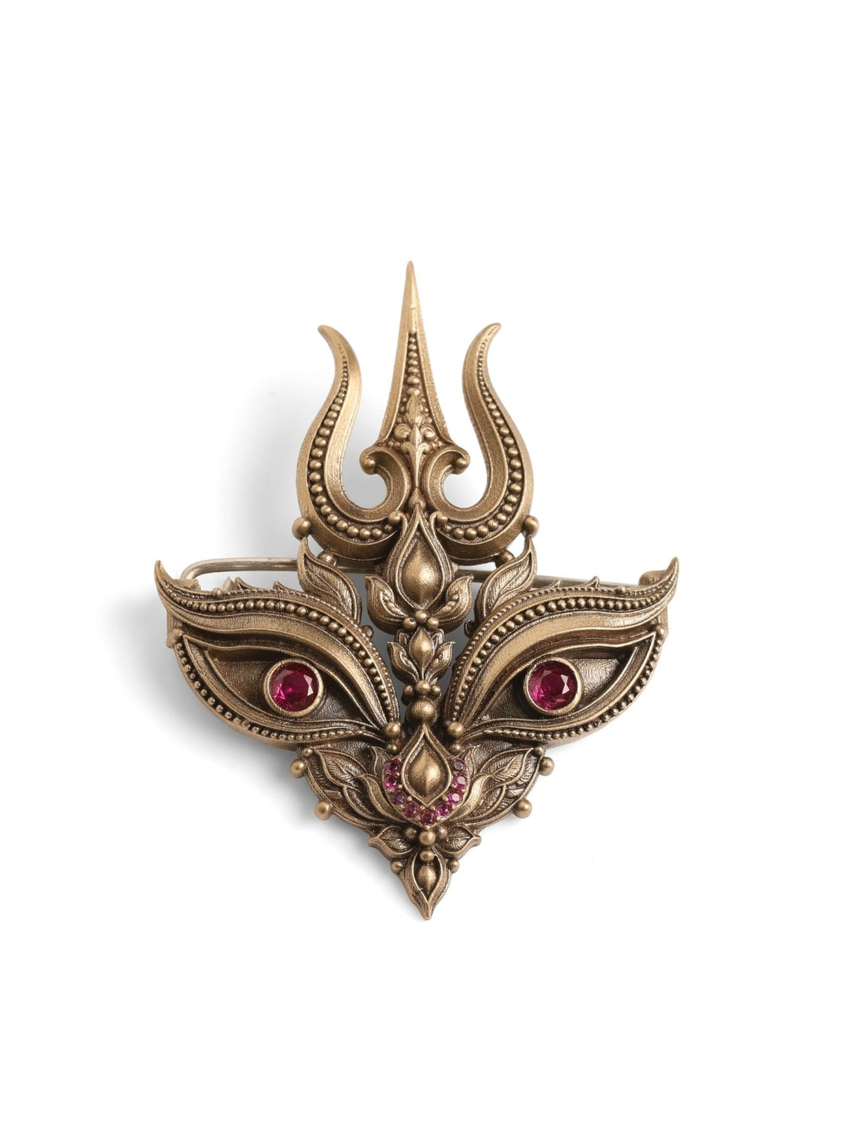 Raudramukhi Brooch