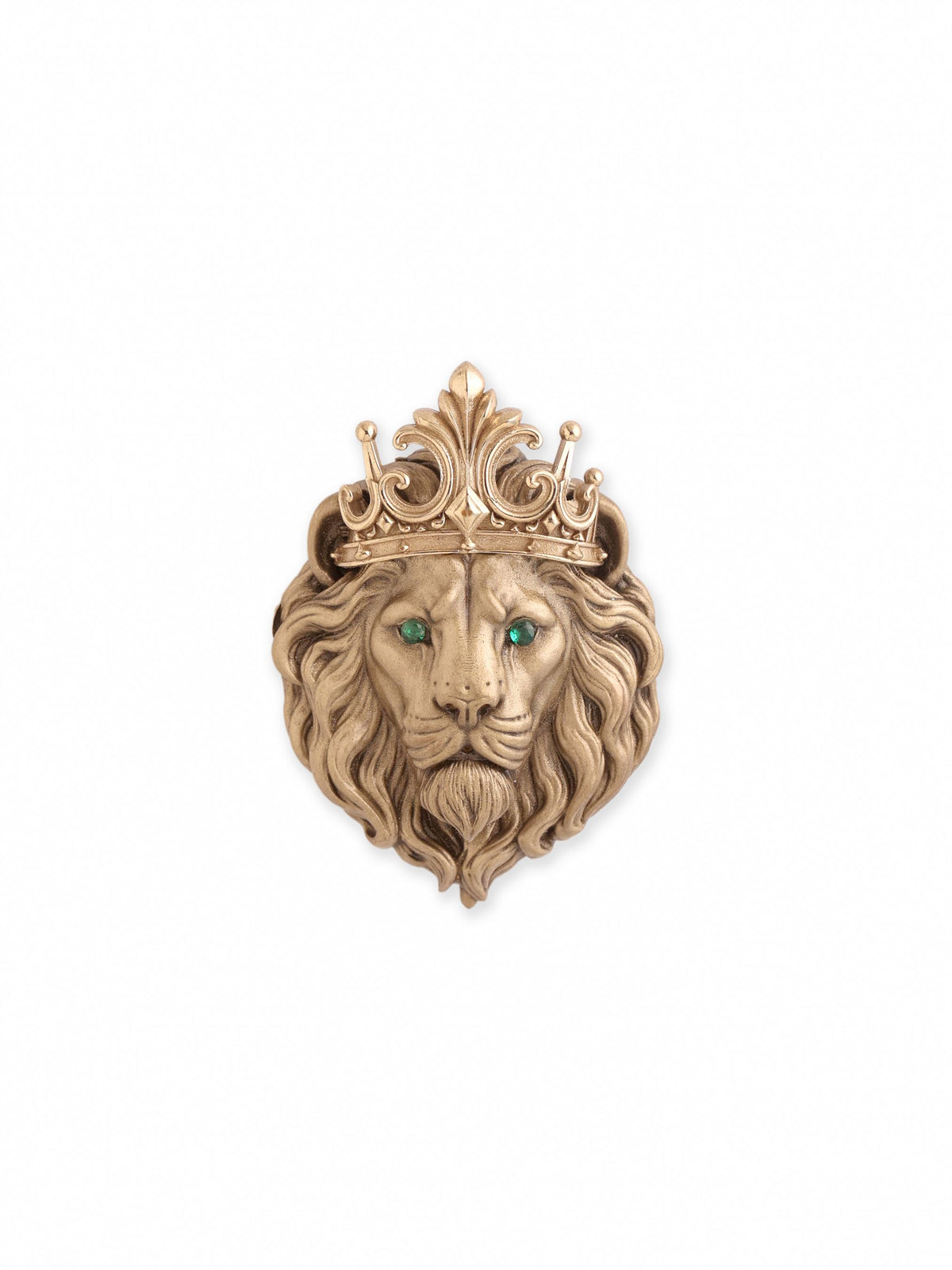 The Regal Tiger Duo-Tone Brooch