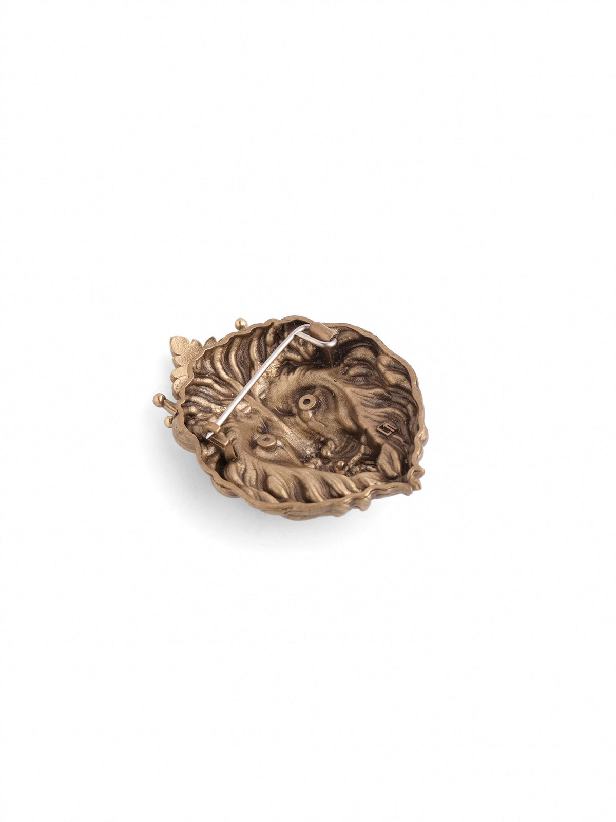 The Regal Tiger Duo-Tone Brooch