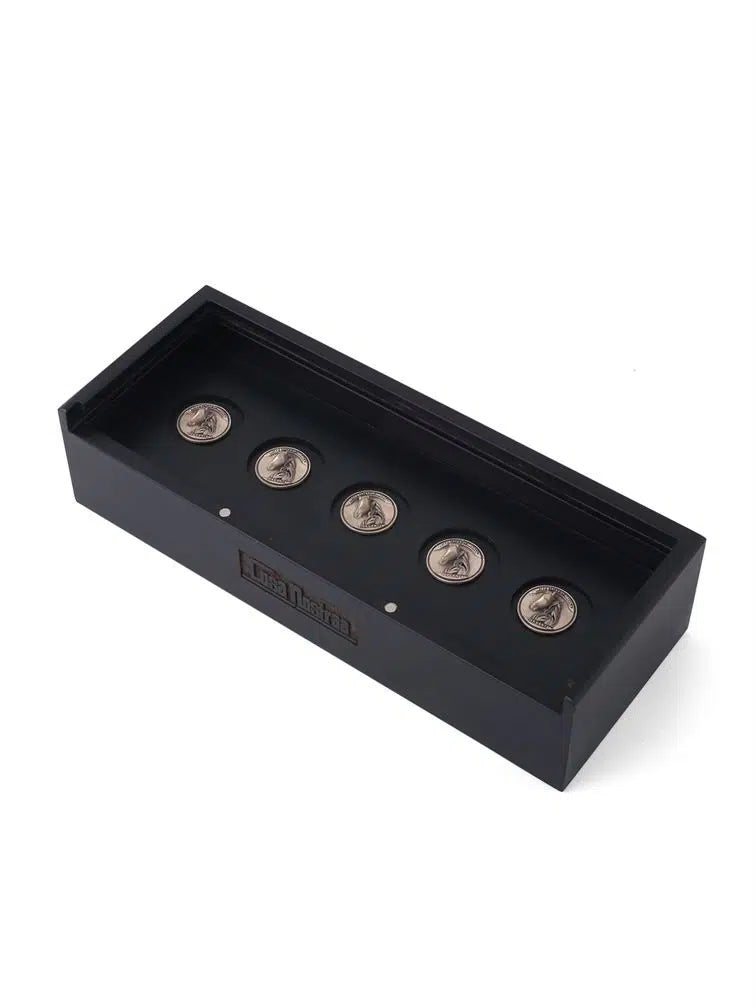 The Horse Coin Buttons