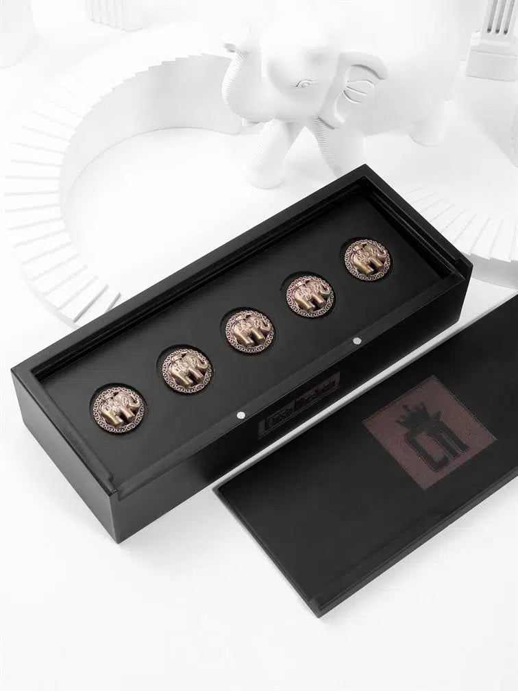 The Regal Elephant Buttons