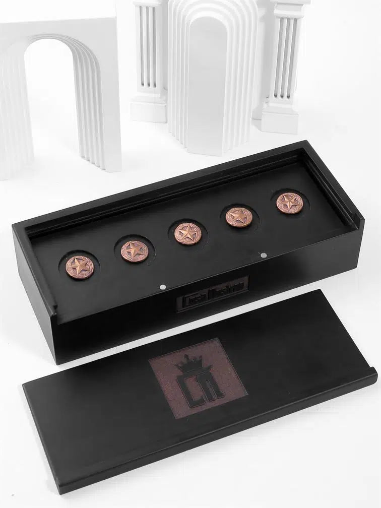 Star Shield Buttons