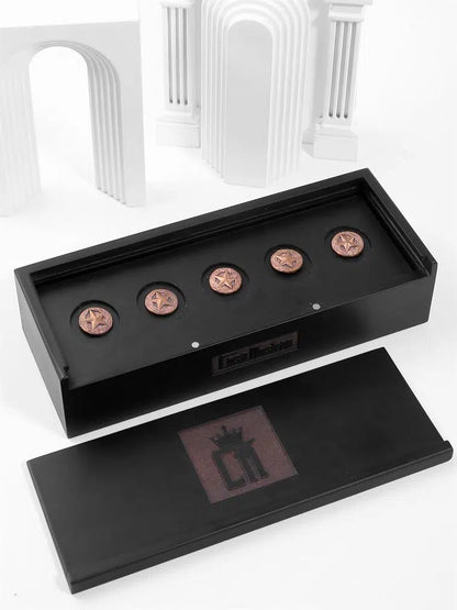 Star Shield Buttons