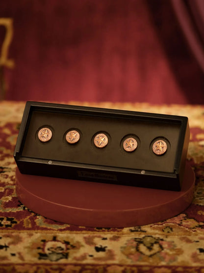 Star Shield Buttons