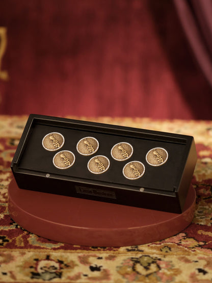 Peacock Buttons