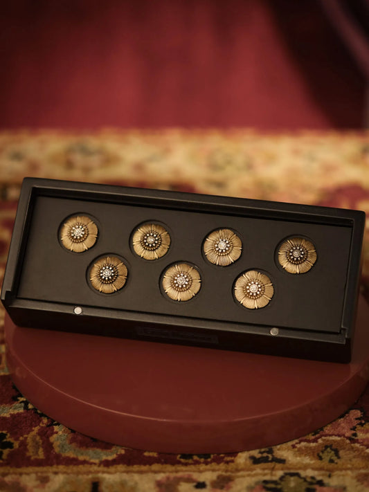 Flower Power Buttons