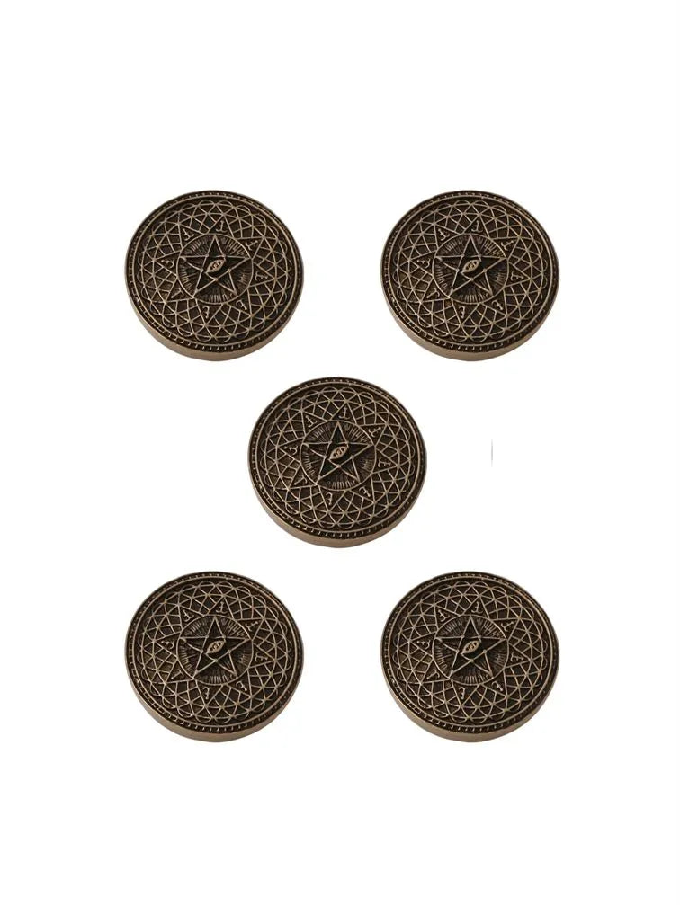 Mandala Pattern Button