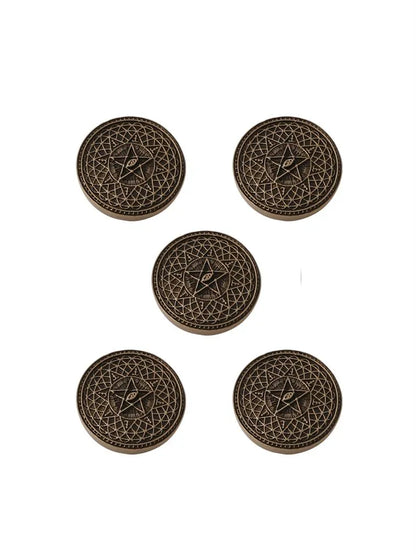 Mandala Pattern Button