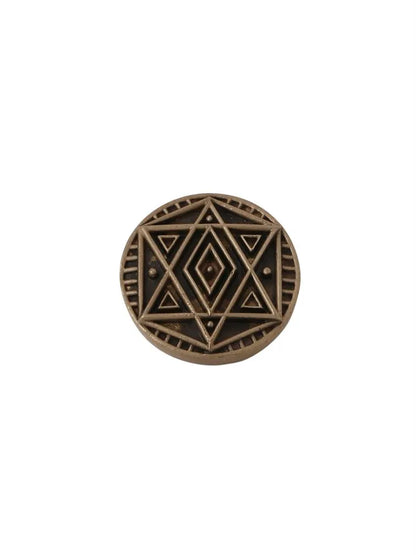 Pentagon Fractal Button