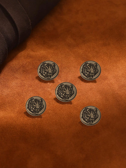 Lion Imagery Button