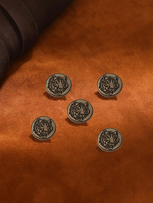 Lion Imagery Button