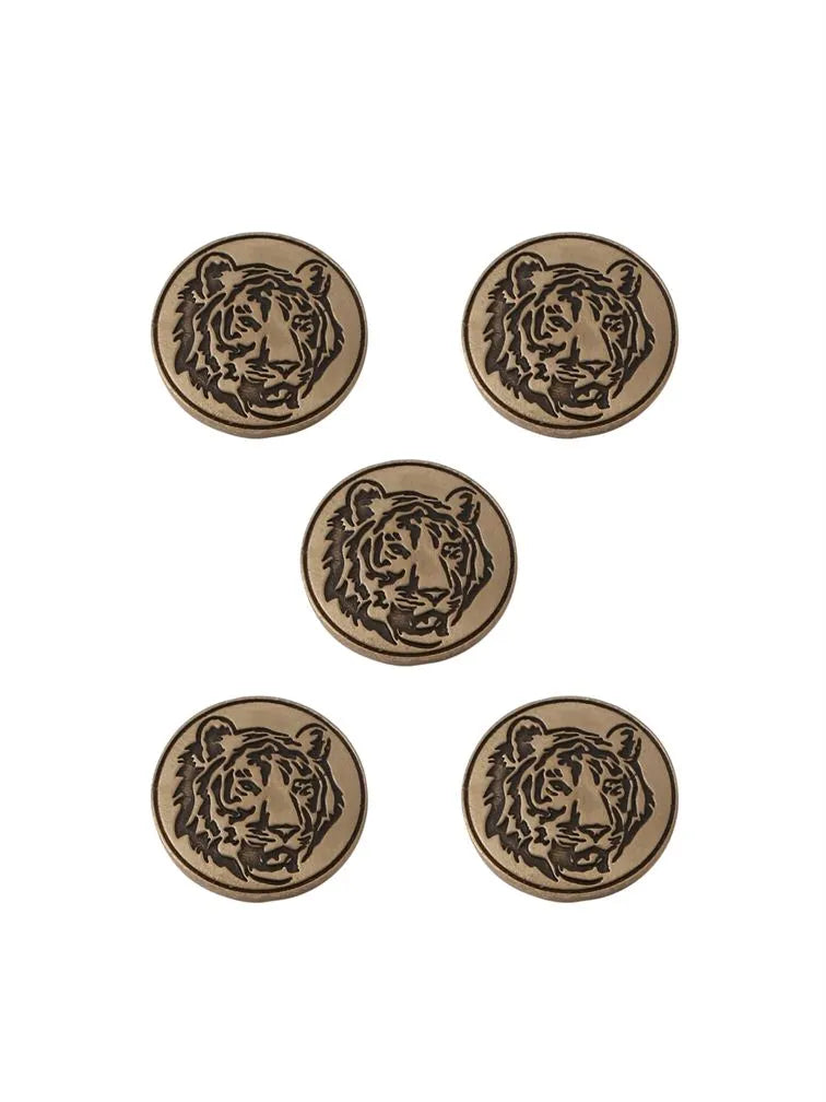 Lion Imagery Button