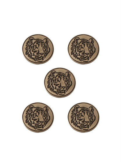 Lion Imagery Button
